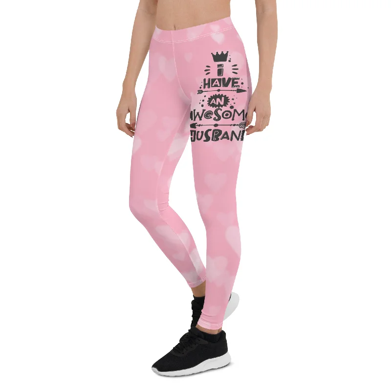 leggings for running outdoors Awesome Husband Leggings