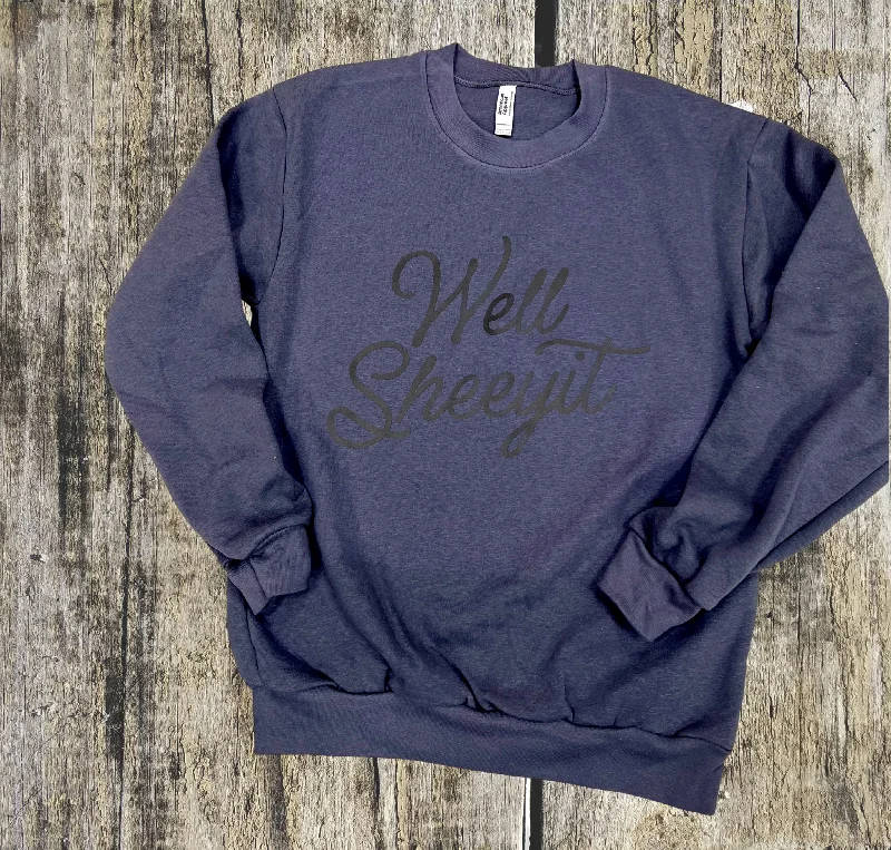 plain T-Shirts women Well Sheeyt Crew