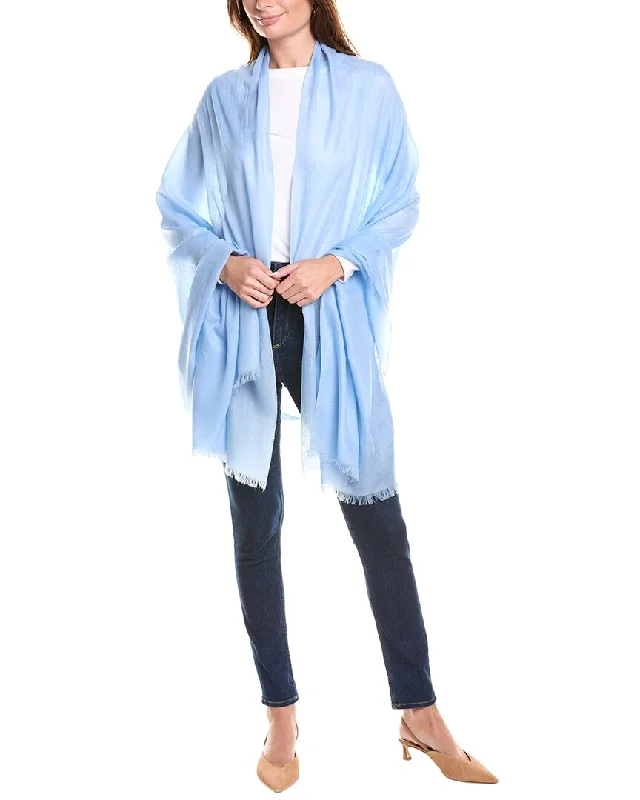 Casual long-sleeve sweaters sofiacashmere Lightweight Cashmere Wrap