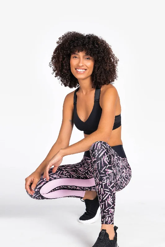 workout leggings with tummy control Space Legging