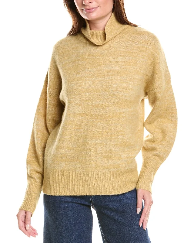 Knitted long cardigan sweaters 27 Miles Malibu Oversized Cashmere, Silk, & Wool-Blend Sweater