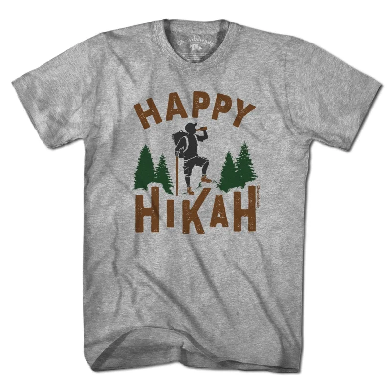 sporty style T-Shirts women Happy Hikah T-Shirt