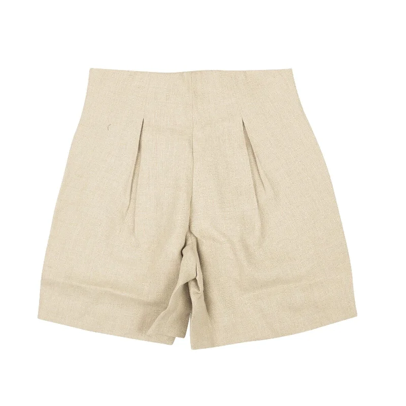 leggings for gym and lifestyle Rhude Linen Shorts - Natural