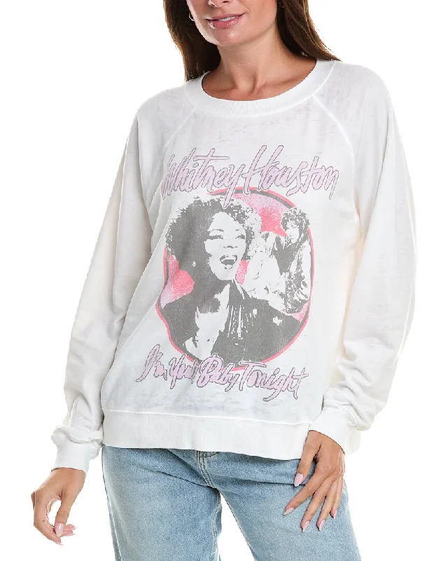 Comfortable wool cardigans Recycled Karma Whitney Houston Baby Tonight Pullover