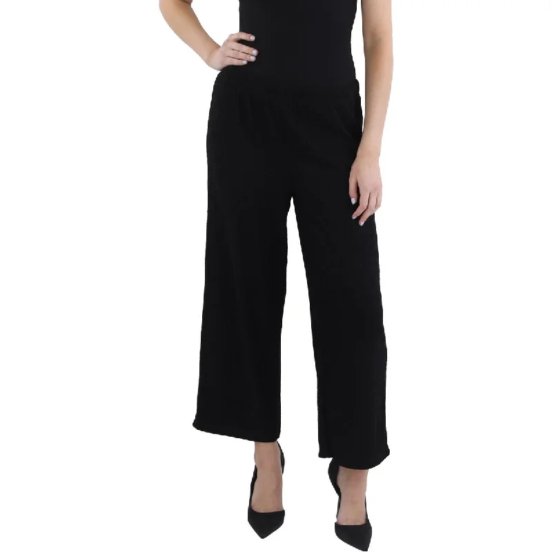 leggings with high compression Womens Crinkle Material Wide Leg Wide Leg Pants