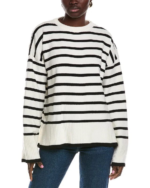 Cute winter sweaters Lyra & Co Striped Sweater