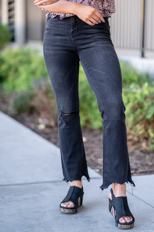 Slim fit bootcut stretch jeans Flawlessly High Rise Cropped Boot Cut