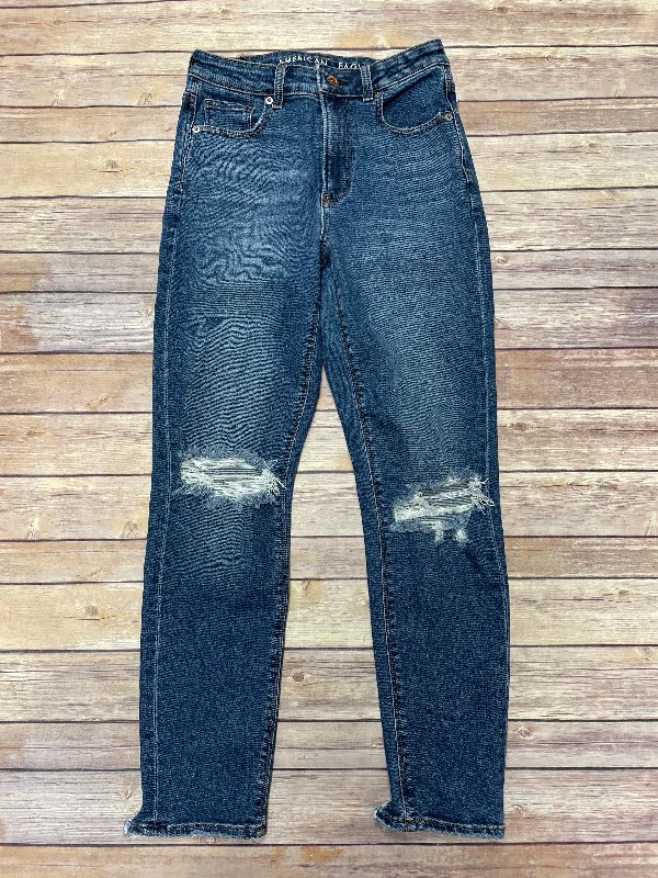 Flared designer jeans women Jeans Skinny By American Eagle  Size: 0