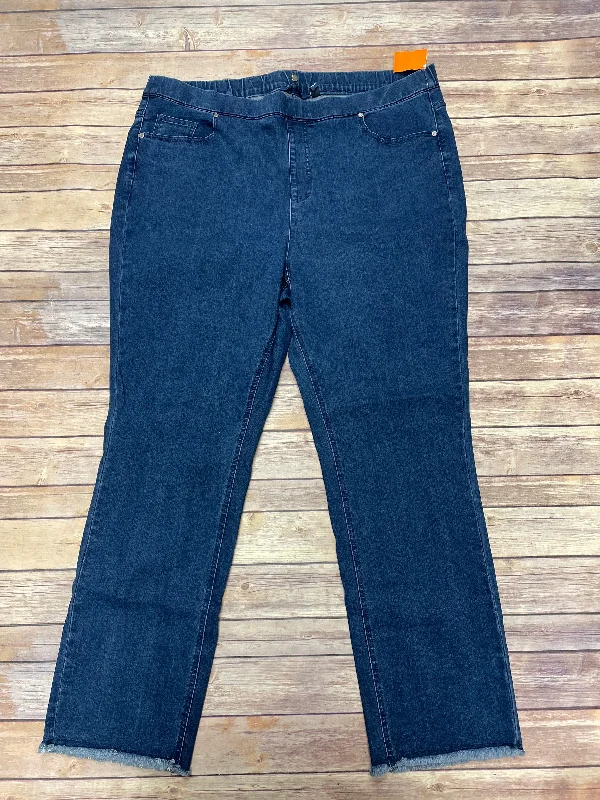 Denim pants women Jeans Skinny By Isaac Mizrahi Live Qvc  Size: 22 W