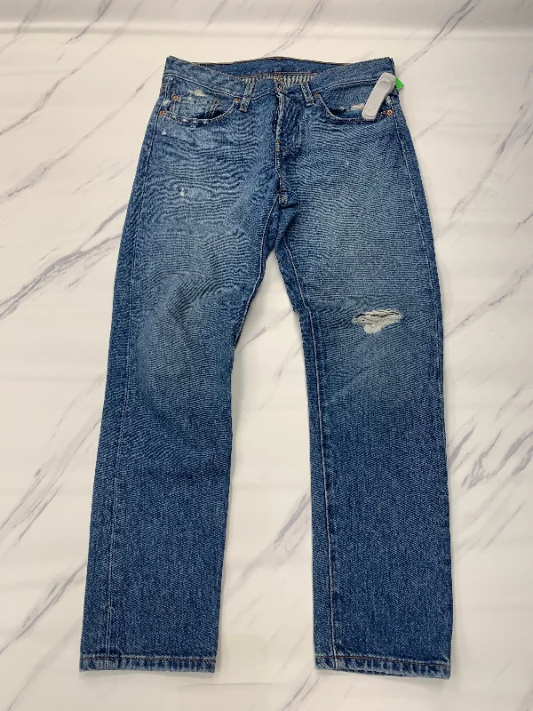 High rise stretch jeans women Jeans Straight By Levis  Size: 4