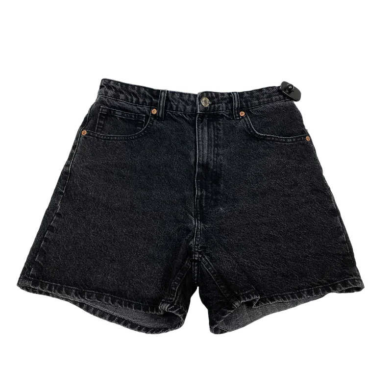 Stylish denim beach shorts Black Denim Shorts Zara, Size M