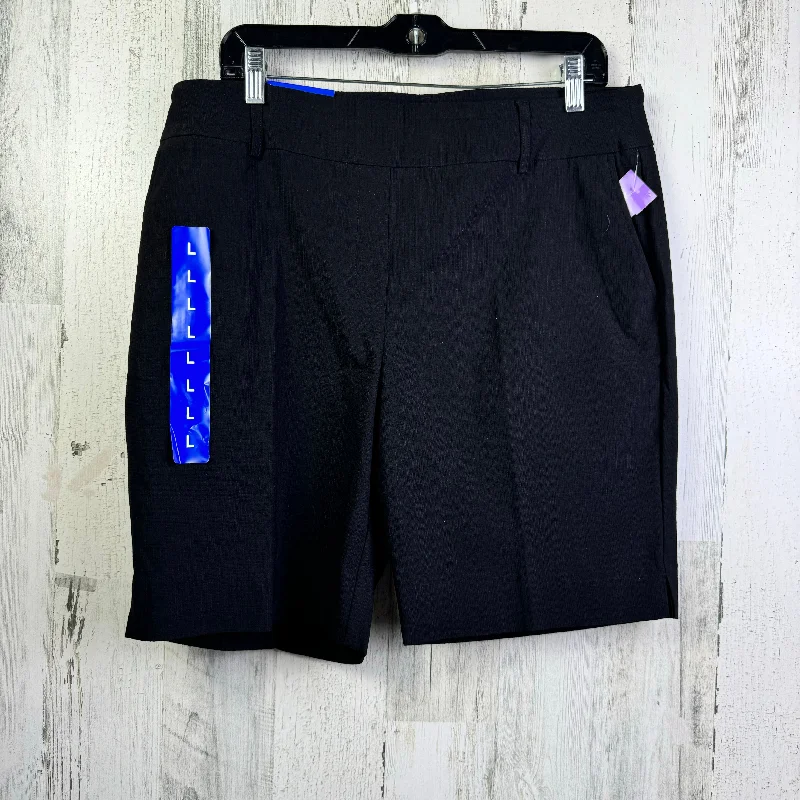 Colorful high waist shorts Black Shorts Hilary Radley, Size 14