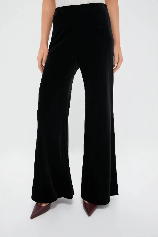 high waist cargo pants Black Velvet Deja Pant