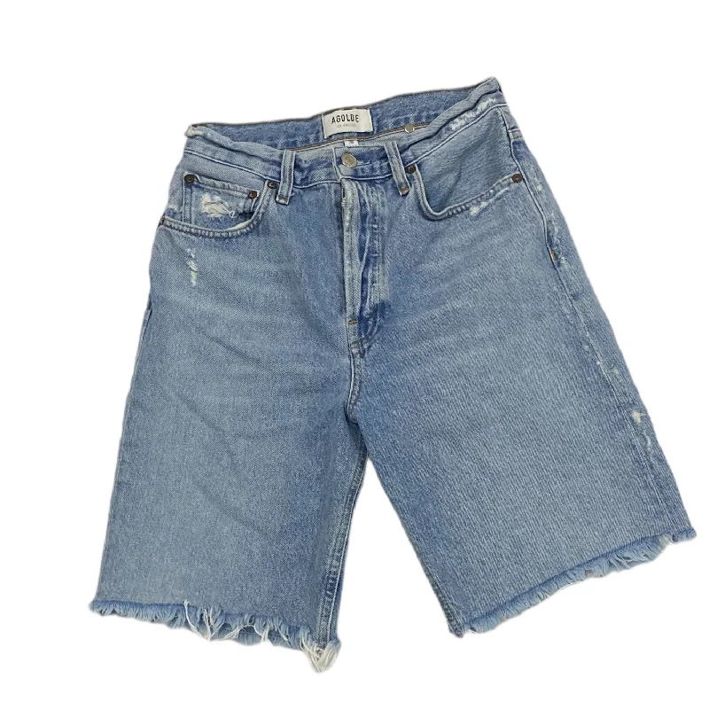 Summer denim shorts for vacation Blue Denim Shorts Agolde, Size 2