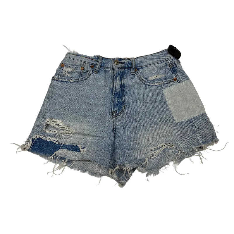 Women’s elastic waist shorts Blue Denim Shorts American Eagle, Size 4