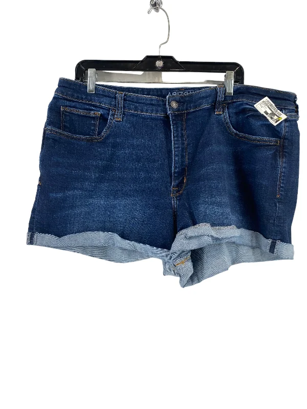 Relaxed denim shorts for vacation Blue Denim Shorts Arizona, Size 21