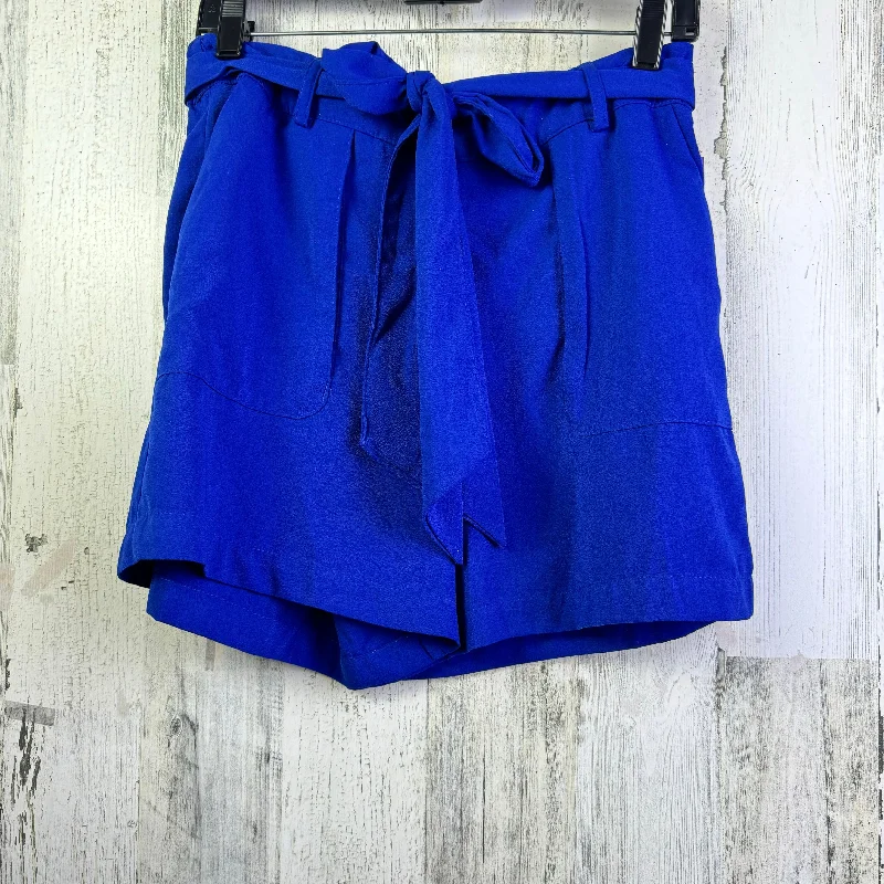 Stylish high rise shorts Blue Shorts A New Day, Size 8