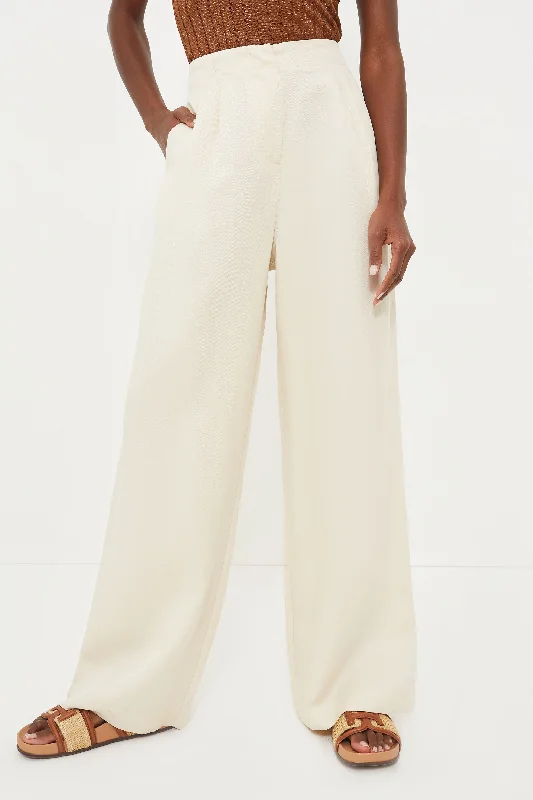 stylish linen pants Cava Wide Leg Pants