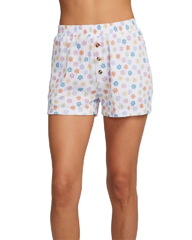 Shorts for women with pockets Chaser Heritage Waffle Boxer Short