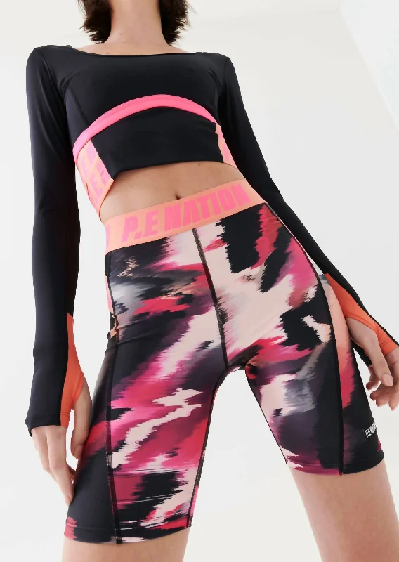 Short shorts for women Fluid Short In Print