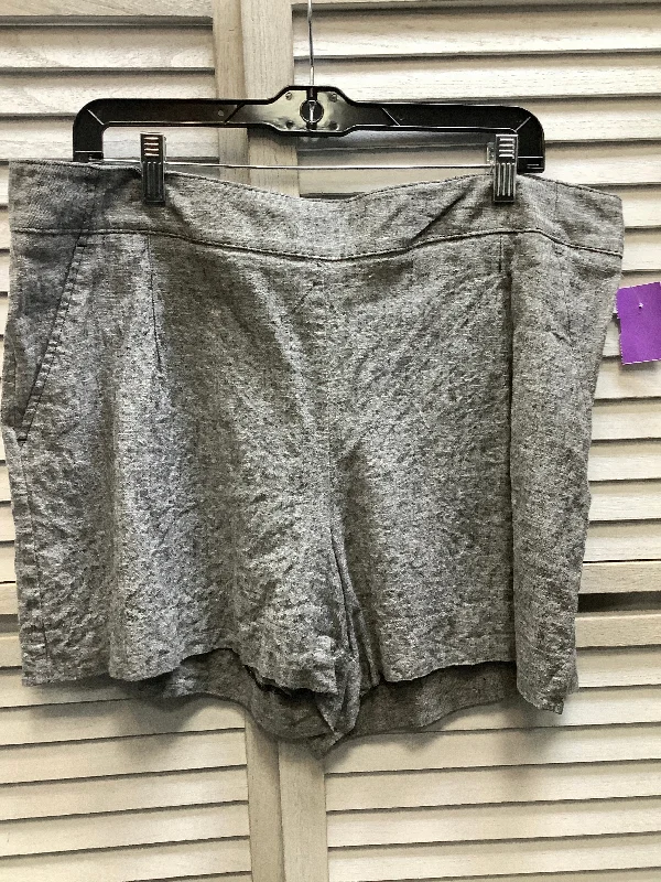 Relaxed cotton shorts Grey Shorts Apt 9, Size Xl