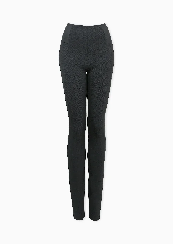 stylish faux leather pants Harmonie - Stretch Knit Slim Pant