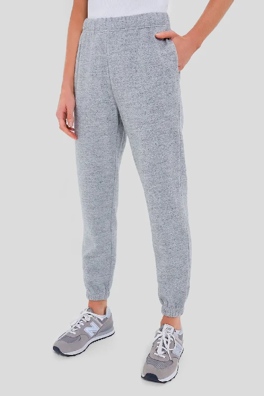 office wear wide leg pants Heathered Gray Anderson Sweatpants