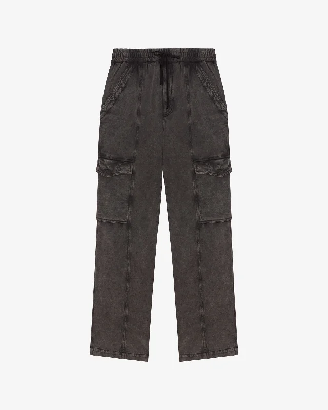 sustainable womens pants Isabel Marant - Peorana Sweats in Faded Black