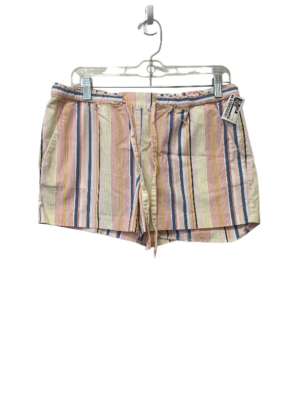 Classic white shorts Multi-colored Shorts Loft, Size S