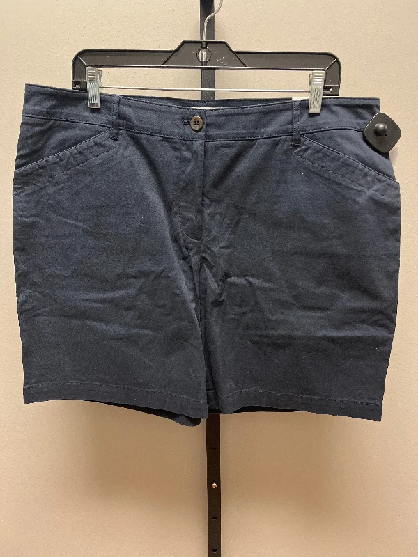 Comfortable running shorts Navy Shorts Talbots, Size 16