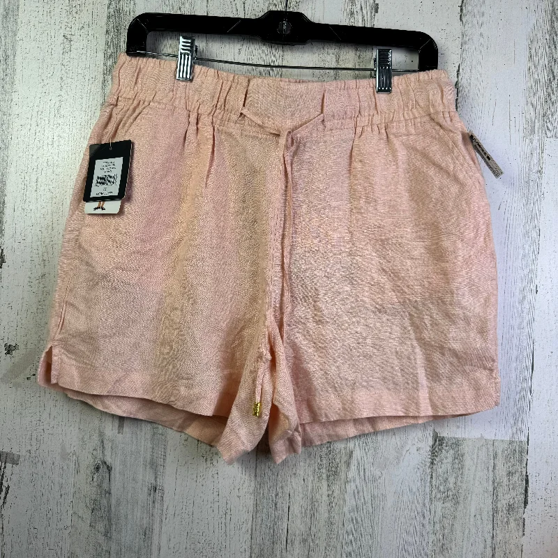 Women’s striped cotton shorts Pink Shorts Ellen Tracy, Size 8