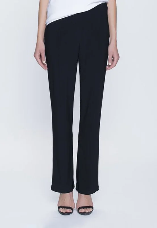 chic casual pants Pull-On Straight Leg Pant