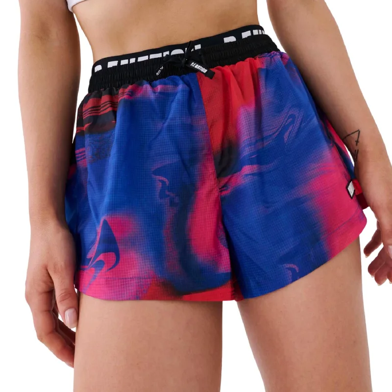 Colorful high waist shorts Rewind Short In Overlay Print