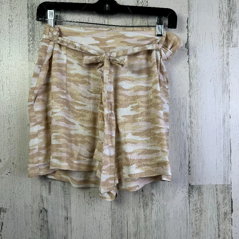 Soft high-waisted shorts Tan Shorts Versona, Size 10