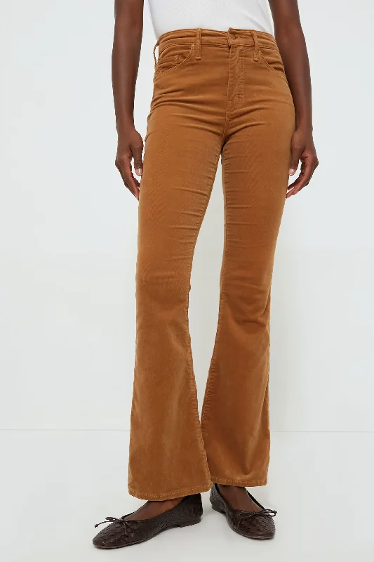 formal pants for curvy women Tobacco The Weekender Cord